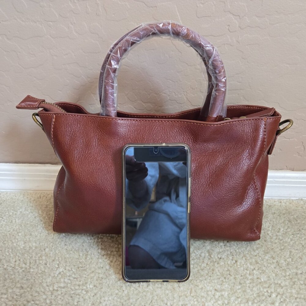 New leather handbag - Picture 3 of 6